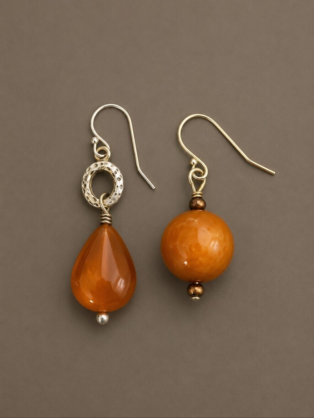 3/$30 HANDMADE Mismatched Beaded Dangle Hook Earrings